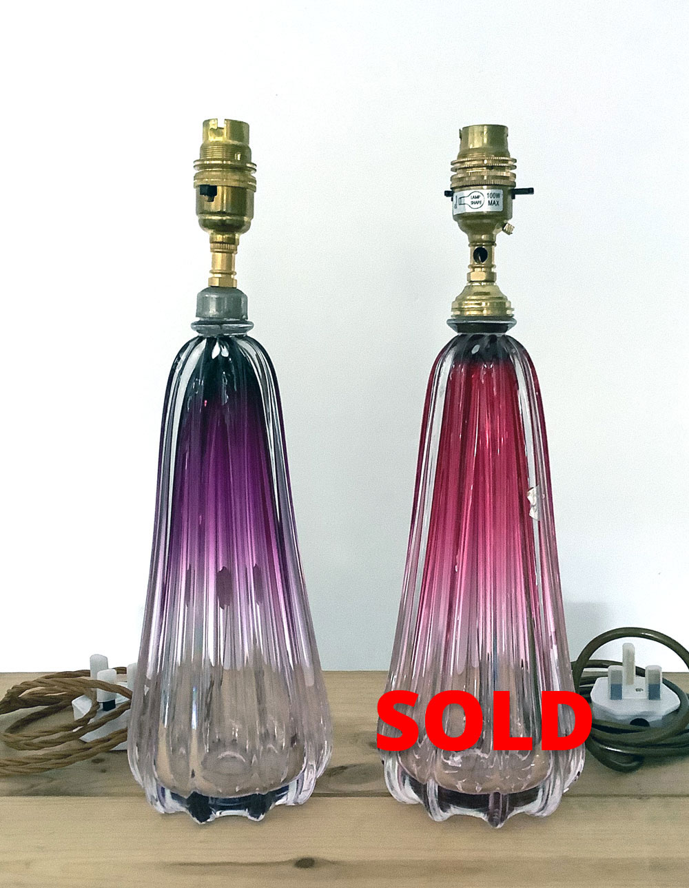Vintage Murano Lamps